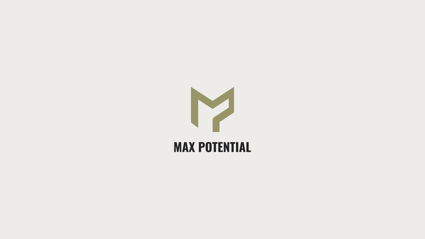 MAX Potential logo op scherm